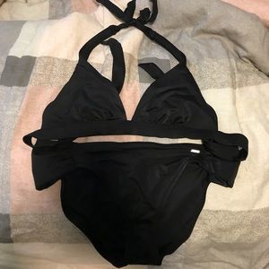 🎉PRICE DROP🎉 Victoria Secret Pink Black Bikini